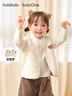 巴拉巴拉童装加绒马甲2025冬装婴儿背心羊羔绒两面穿宝宝外套209425101203 实拍图