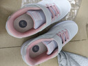 361°儿童四季板鞋男女童(3-12岁)百搭魔术贴滑板鞋小白鞋 粉37 实拍图