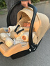 bebelock婴儿提篮式汽车儿童安全座椅新生儿宝宝睡篮车载便携摇篮i-Size 香槟金【i-Size认证】 实拍图