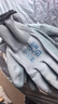 星工（XINGGONG）浸胶劳保手套耐磨防滑尼龙皱柔软贴手工地工作防护手套 12付XGS-J11 实拍图