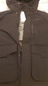 阿迪达斯25年冬款黑色派克羽绒服  商务通勤600蓬男士休闲羽绒连帽夹克 实拍图