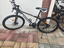 金武端自行车成人山地车公路赛车单车骑行变速超轻越野中学生初中青少年 顶配版-辐条轮-黑白色 26寸21速 实拍图