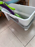 佳帮手搓洗免手洗拖把盆拖布水桶长方形加大口径家用清洁手提拖把桶35cm 实拍图
