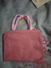京东物流 便当包保温包双层手提包包牛津布大容量饭盒袋 粉色 实拍图