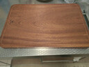 双枪乌金檀木整木菜板 百年龄砧板家用切菜案板抗菌实木菜板45*30*2.5 实拍图