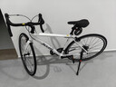 喜德盛公路自行车RC200入门休闲14速变速铝合金车架公路车 2025款RC200 白/灰 700C*480（建议身高165-175） 实拍图