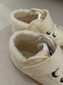 月星童鞋 日本进口手工制获奖鞋 儿童学步鞋男童机能鞋女童关键鞋 白色-加绒款 23 (内长14.5cm适合脚长14cm) 实拍图