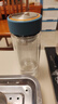 富光 男女士双层玻璃杯 高硼硅泡茶杯 茶水分离水杯带茶隔杯子500ml 实拍图