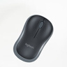 罗技（Logitech）M185鼠标 无线鼠标 办公鼠标 对称鼠标 黑色灰边 带无线2.4G接收器 实拍图