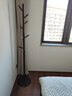 家逸全实木衣架落地衣帽架卧室挂衣架立式挂衣服架子客厅办公室挂包架 实拍图