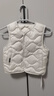 罗蒙儿童羽绒马甲女童内穿保暖轻薄背心男宝宝外穿秋冬坎肩 米色 110 实拍图