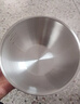 【畅销200W+】316加厚不锈钢食品级沙拉碗水果沙拉碗烘焙盆和面盆 【亏本】17cm特价冲量 实拍图