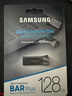 三星（SAMSUNG）128GB USB3.1 U盘 BAR升级版+深空灰 金属优盘 高速学生办公 读速400MB/s（Gen 1）适用哨兵模式 实拍图
