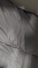 海澜之家（HLA）枕头纤维枕A类家用升级立体颈椎枕成人睡觉专用亲肤面料回弹枕芯 浅灰-立体枕芯 中枕48*74cm一只装/睡前高度17cm 实拍图