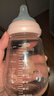 小土豆（potato）吸管奶瓶婴儿玻璃宽口径带手柄重力球配L号4个月以上 240ml妃桃粉 实拍图