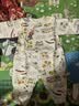汉宫优品婴儿连体衣秋冬季和尚服新生儿保暖衣夹丝哈衣爬服中国风宝宝衣服 万柿如意(黄) 73cm 实拍图