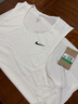耐克NIKE运动背心男子速干凉爽DRI-FIT背心春夏DV9814-100白XL 实拍图