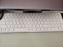 雷柏（Rapoo）9300S 99键无线/蓝牙多模键鼠套装 刀锋超薄紧凑便携无线键盘 支持Windows/MacOS双系统 白色 实拍图