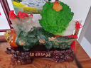 吉善堂开业礼品貔貅玉白菜摆件工艺品办公室客厅酒柜装饰品乔迁新居礼品 特大号-约总长47宽20高38CM 实拍图