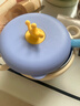 新安代儿童餐具辅食碗 婴儿碗新生儿注水保温碗可拆卸316不锈钢多功能碗 【新升级感温变色】316L蓝色 实拍图