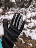 卡尔美（KELME）骑行手套男毛线手套冬季保暖手套防寒触屏手套跑步运动训练 黑色  实拍图