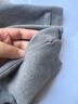 回力半指手套女冬季保暖学生电脑打字写字骑行开车露手指手套冬天男 灰色 实拍图