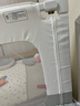 丸丫K2婴儿床围栏宝宝防摔防护栏床边防掉档板免打孔简灰1.8+2+2三面 实拍图