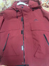 鸭鸭冲锋衣羽绒服男女防水登山户外时尚情侣冬季防风保暖加厚外套 安哥拉红色 M （115-135斤） 实拍图