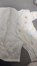 童泰新生婴儿衣服连体衣夹棉秋冬季0-6月初生宝宝纯棉加厚哈衣爬服 黄色暖阳 59cm (建议1-3个月身高55-60cm) 晒单实拍图