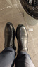 金利来男鞋商务皮鞋轻盈便捷线下同款鹿皮乐福鞋G202230314AAA黑色40 实拍图