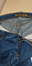 BILLION纯棉牛仔裤男直筒中腰春秋季美式高端易穿搭休闲裤子中青年11024 中蓝马骝(厚款)80内长 38 (2.91尺) 实拍图