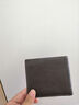 稻草人男士钱包欧美时尚票夹头层牛皮短款钱包钱夹啡色生日礼物 实拍图