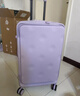 不莱玫行李箱女拉杆箱登机旅行箱男密码大容量侧开三代28英寸 紫色 实拍图