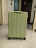汉客行李箱女拉杆箱男大容量镇店之宝双层拉链密码箱子旅行箱24英寸绿 实拍图