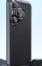 绿联【殿堂级手感】适用华为Pura70Pro+手机壳P70Pro素皮保护套抗指纹防摔壳 真皮质感 商务简约 黑色 实拍图