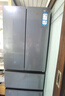 海尔（Haier）412升594mm专业超薄零嵌法式四门小户型家用电冰箱一级能效BCD-412WGHFDB5GYU1 实拍图