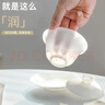 京器丨京红运真裸价·冰种玉瓷三才盖碗陶瓷茶杯茶具白瓷泡茶器 实拍图
