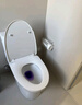 九牧（JOMOO）马桶 家用虹吸式马桶大冲力节水坐便器 防臭瞬冲 易洁抗菌马桶 行业爆款-双旋暴风冲11370-305坑 实拍图