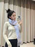 CACUSS纯羊毛围巾女秋冬季披肩保暖围脖送女生新年本命年生日礼物礼盒装 实拍图