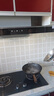 美的（Midea）抽吸排油烟机顶吸欧式 22大吸力 家用厨房油烟机排烟罩 自动清洗 烟灶套装 T36+Q325（天然气） 实拍图
