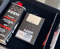 ZIPPO打火机之宝防风煤油 唐草系列唐草-黑银色 生日礼物男 含油套装 实拍图
