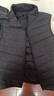 鸭鸭冬装羽绒马甲男轻薄款修身短款保暖运动冬季防寒外套KX 黑色 L /175 实拍图