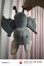 Jellycat【新版】英国Jellycat Broox布鲁可斯蝙蝠搞怪毛绒玩具万圣节玩偶 布鲁可斯蝙蝠22cm 送官方防尘袋 实拍图