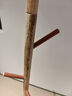 奔汉实木衣架落地衣帽架卧室家用挂衣架简易立式榉木挂衣杆室内挂包架 【松木覆膜】胡桃色三腿-8挂钩 实拍图