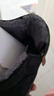 Pansy盼喜女鞋棉鞋保暖冬季羊毛短靴宽胖脚加绒舒适鞋4128 黑色 37 实拍图