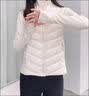 班尼路（Baleno）轻薄排骨棉服女2025秋冬新款摇粒绒修身内搭立领拼接加绒内胆外套 实拍图