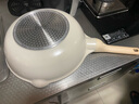 炊大皇 炒锅 麦饭石色不粘锅多功能少油烟炒菜锅平底28cm 电磁炉通用 实拍图