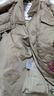 波司登（BOSIDENG）【断码清仓】奥莱秋轻薄羽绒服男简约风轻暖翻领工装风休闲外套 【店长推荐】字母印花（棕）9T43 XS 165/84A 实拍图