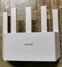 Tenda腾达路由器【千兆WiFi6+穿墙王】无线AX3000信号增强家用放大器Mesh国家补贴金榜一名云霄白立式 实拍图