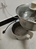 利仁（Liven）电煮锅304不锈钢无涂层内胆1.8L小电锅宿舍电火锅电蒸锅炖蒸煮一体多功能学生锅小型1-2人DHG-B151 实拍图